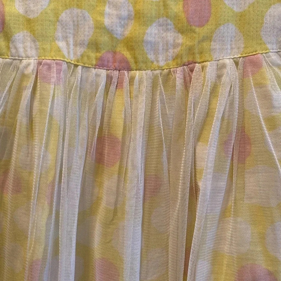 OPEN EDIT NEW NWT GIRLS DRESS YELLOW FORMAL EASTER WEDDING SUMMER SPRING SIZE 4 - Picture 8 of 9